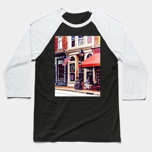 Fredericksburg VA - Outdoor Cafe Baseball T-Shirt